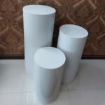میز استوانه فلزی
