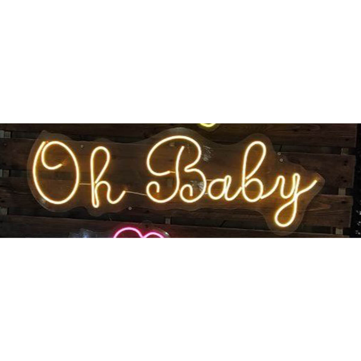 تابلو نئون Oh Baby