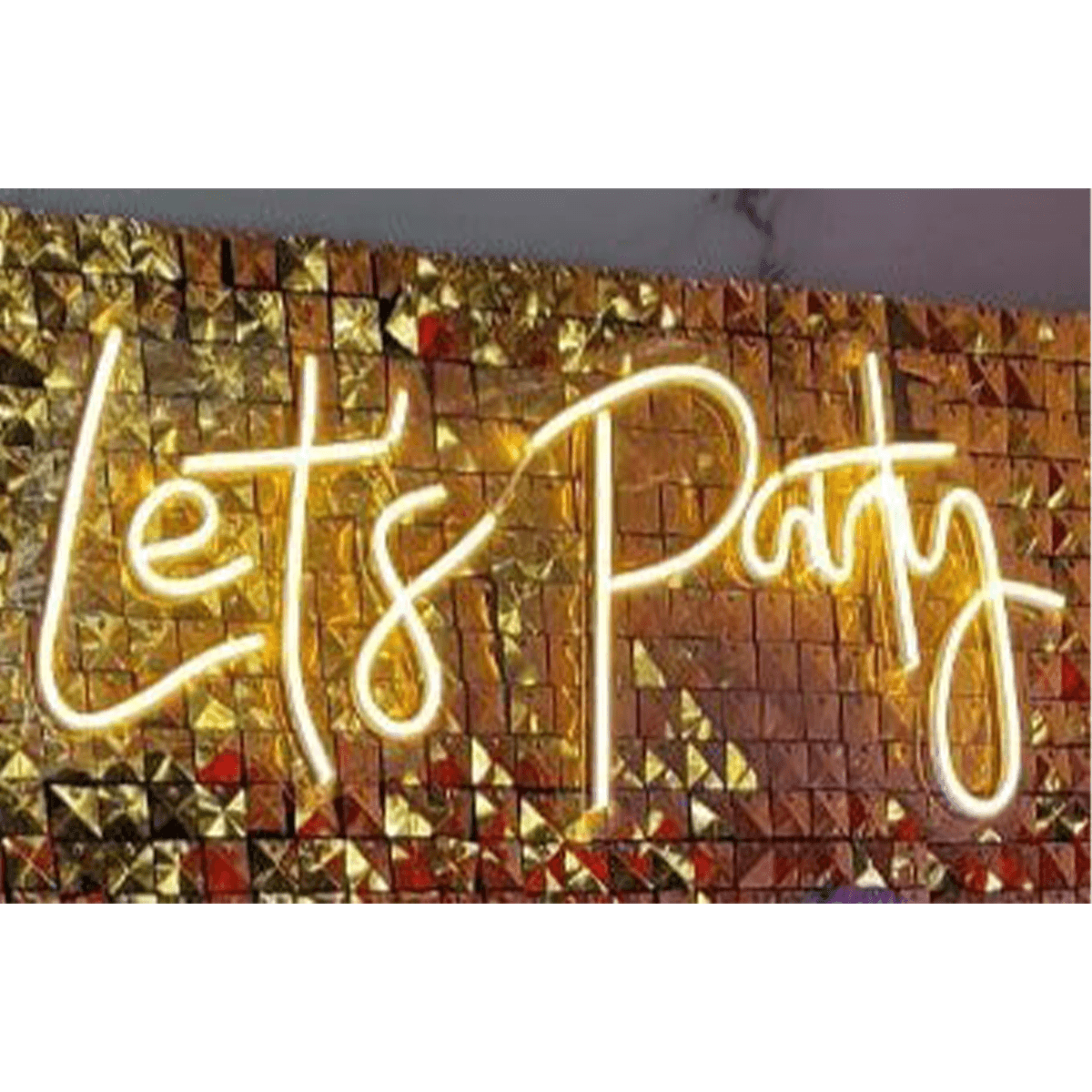 تابلو نئون Let's Party