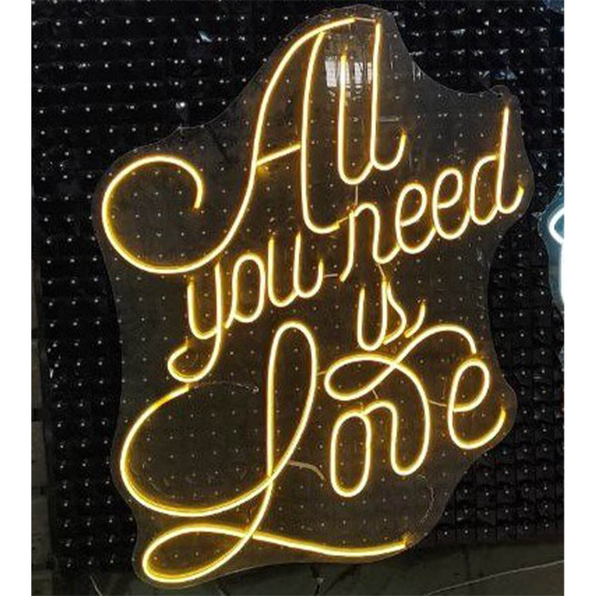 تابلو نئون All you need is love